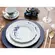 Aparelho Jantar e Chá 30 Peças Porcelana Schmidt - Dec. Cora 2267