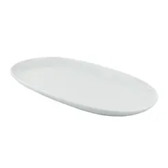 Travessa Rasa Oval 36cm Porcelana Schmidt - Dec. Noiva 2248