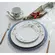 Aparelho Jantar e Chá 30 Peças Porcelana Schmidt - Dec. Carmem 2344