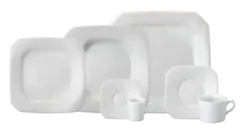 Aparelho Jantar 40 Peças Porcelana Schmidt - Mod. Tetra