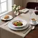 Aparelho Jantar e Chá 30 Peças Porcelana Schmidt - Mod. Voyage 201