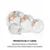 Aparelho Jantar e Chá 30 Peças Porcelana Schmidt - Dec. Romantica Itamaraty E005 2ª Linha