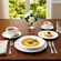 Aparelho Jantar Chá e Café 42 Peças Porcelana Schmidt - Mod. Voyage 201