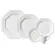 Aparelho Jantar e Café 30 Peças Porcelana Schmidt - Mod. Prisma 077