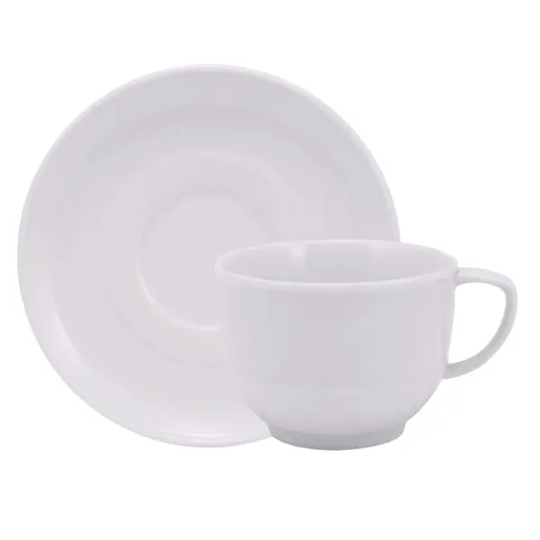 Xicara Chá com Pires Porcelana Schmidt - Mod. Lys 242