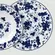 Aparelho Jantar e Chá 30 Peças Porcelana Schmidt - Dec. Folhagem 2354