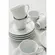 Aparelho Jantar e Chá 30 Peças Porcelana Schmidt - Dec. Noiva 2248