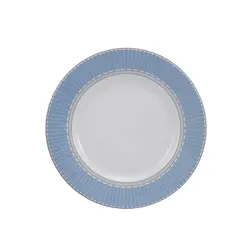Prato Sobremesa Porcelana - Dec. Diva 2276