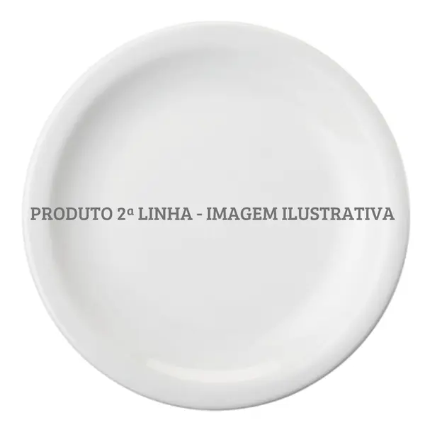 Prato Raso Grande Porcelana Schmidt - Mod. Protel 073 2ª Linha