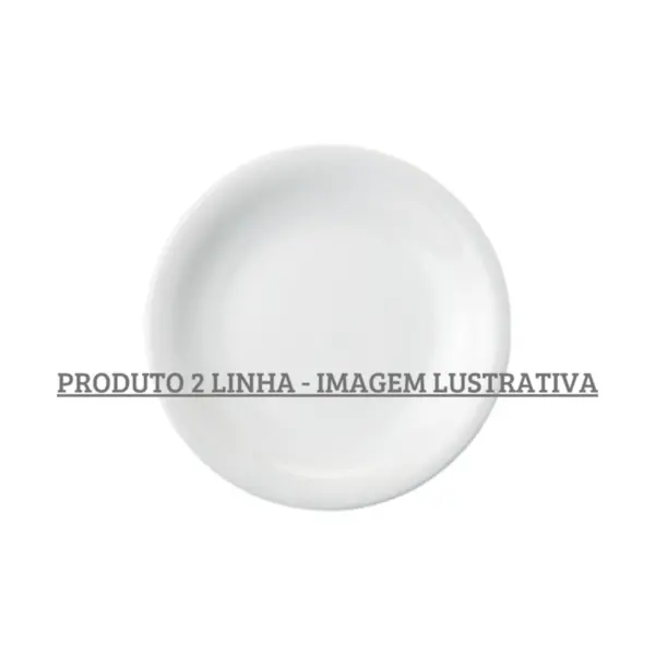 Prato Sobremesa Porcelana Schmidt - Mod. Voyage Coup 202 2ª Linha