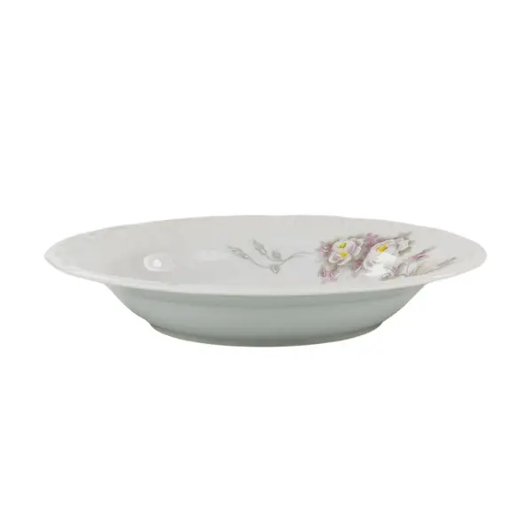 Prato Fundo Porcelana Schmidt - Dec. Eterna E351