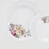 Aparelho Bolo 19 Peças Porcelana Schmidt - Dec. Eterna E351