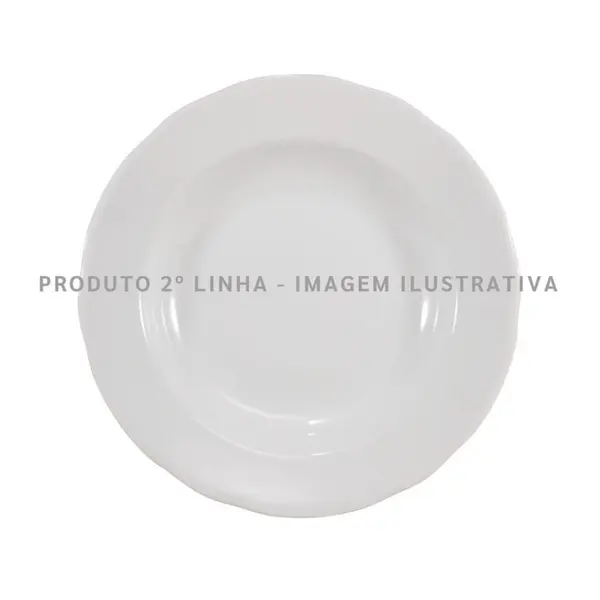 Prato Fundo Porcelana Schmidt - Mod. Izabel 003 2ª Linha