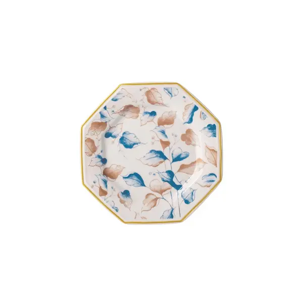 Prato Sobremesa Porcelana Schmidt - Dec. Jerico 2393
