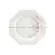 Prato Sobremesa Porcelana Schmidt - Dec. Romântica Prisma E005 2ª Linha