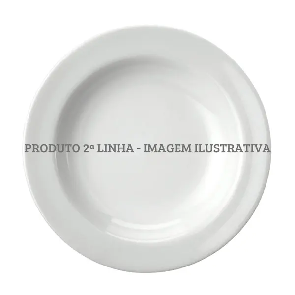 Prato Fundo Porcelana Schmidt - Mod. Cilindrica 007 2ª Linha