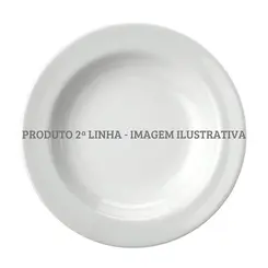 Prato Fundo Porcelana Schmidt - Mod. Cilindrica 007 2ª Linha
