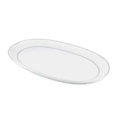 Travessa Rasa Oval 28cm Porcelana Schmidt - Dec. Martha 2309