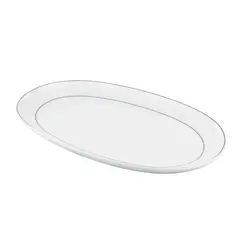 Travessa Rasa Oval 28cm Porcelana Schmidt - Dec. Martha 2309