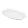 Travessa Rasa Oval 28cm Porcelana Schmidt - Dec. Martha 2309