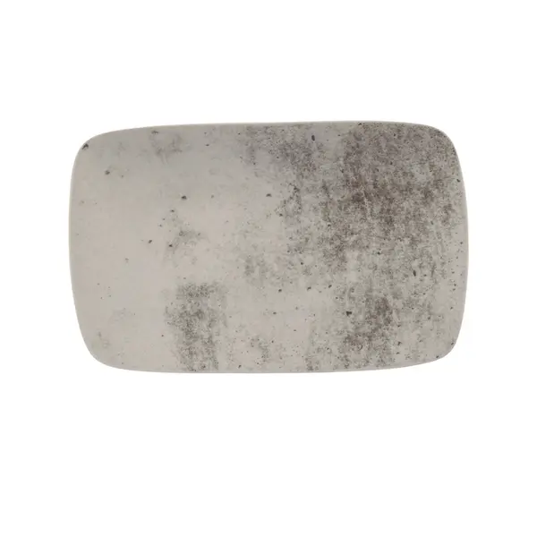 Bandeja Retangular 27cm Porcelana Schmidt - Dec. Concreto 2383