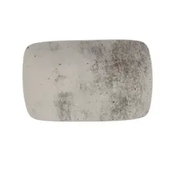 Bandeja Retangular 27cm Porcelana Schmidt - Dec. Concreto 2383