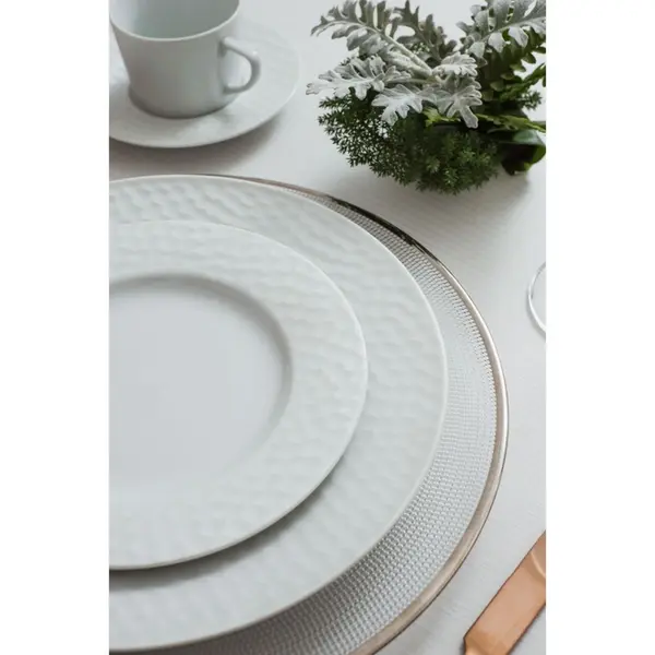 Prato Sobremesa Porcelana Schmidt - Mod. Artico 243