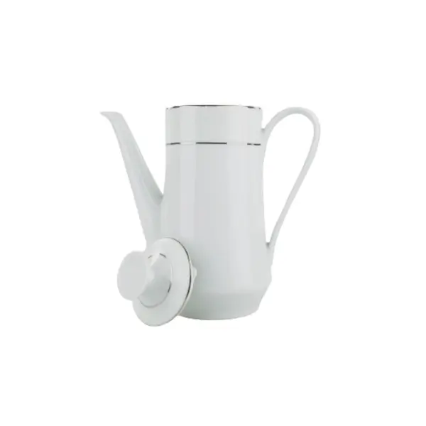 Cafeteira Porcelana Schmidt - Dec. Renda Branca 0163
