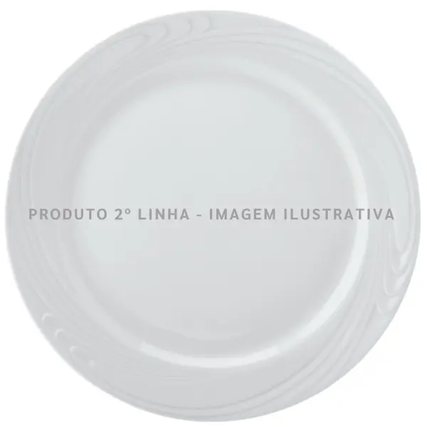 Prato Arroz Porcelana Schmidt - Mod. Waves 100 2ª Linha