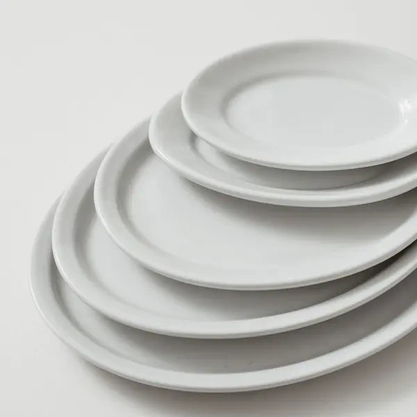 Prato Raso Peso 806 a 826 gr Porcelana Schmidt - Mod. Protel 073