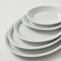 Prato Raso Peso 806 a 826 gr Porcelana Schmidt - Mod. Protel 073