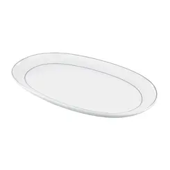 Travessa Rasa Oval 36cm Porcelana Schmidt - Dec. Martha 2309