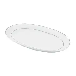 Travessa Rasa Oval 36cm Porcelana Schmidt - Dec. Martha 2309
