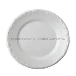 Prato Raso Porcelana Schmidt - Mod. Pomerode 114 2ª Linha