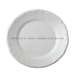 Prato Raso Porcelana Schmidt - Mod. Pomerode 114 2ª Linha