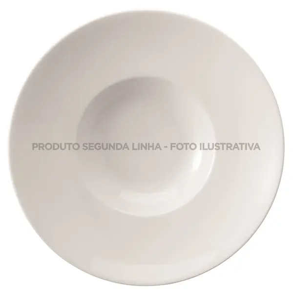 Prato Risoto Pequeno Porcelana Schmidt - Mod. Risoto 080 2ª Linha