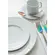 Prato Sobremesa Porcelana Schmidt - Mod. Waves 100