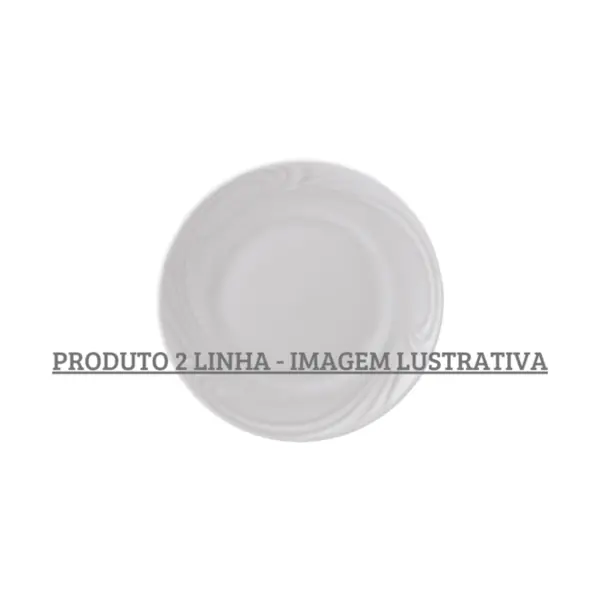 Prato Pão Porcelana Schmidt - Mod. Waves 100 2ª Linha
