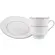 Xícara Chá Com Pires 200ml Porcelana Schmidt - Dec. Martha 2309