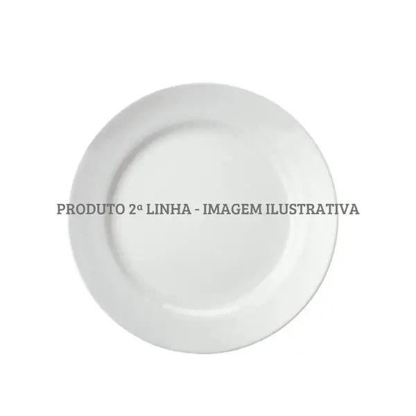Prato Sobremesa Porcelana Schmidt - Mod. Cilindrica 007 2ª Linha
