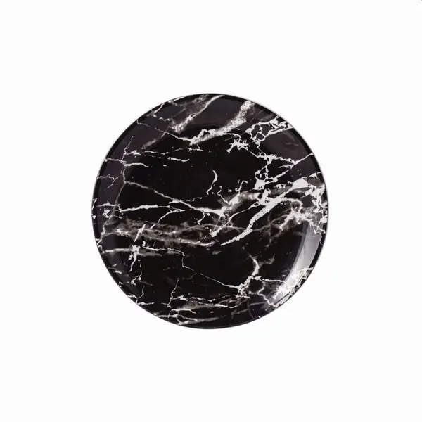 Prato Fundo Porcelana Schmidt - Dec. Ônix Negro 2394