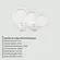 Aparelho Jantar Chá e Café 42 Peças Porcelana Schmidt - Dec. Martha 2309